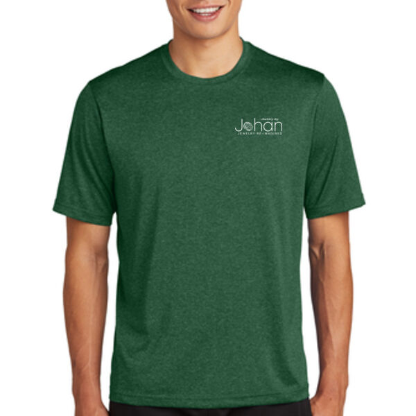 Sport-Tek® Heather Contender™ Tee - Screen Print Logo Thumbnail