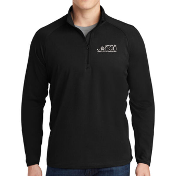 Sport-Tek® Sport-Wick® Stretch 1/2-Zip Pullover - Embroidered Logo Thumbnail