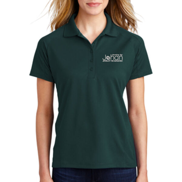 Sport-Tek® Ladies Dri-Mesh® Pro Polo - Embroidered Logo Thumbnail