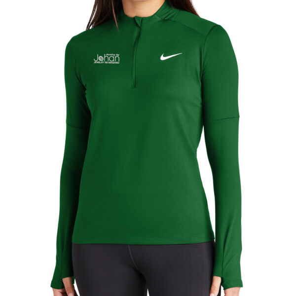 Nike Ladies Dri-FIT Element 1/2-Zip Top - Embroidered Logo Thumbnail