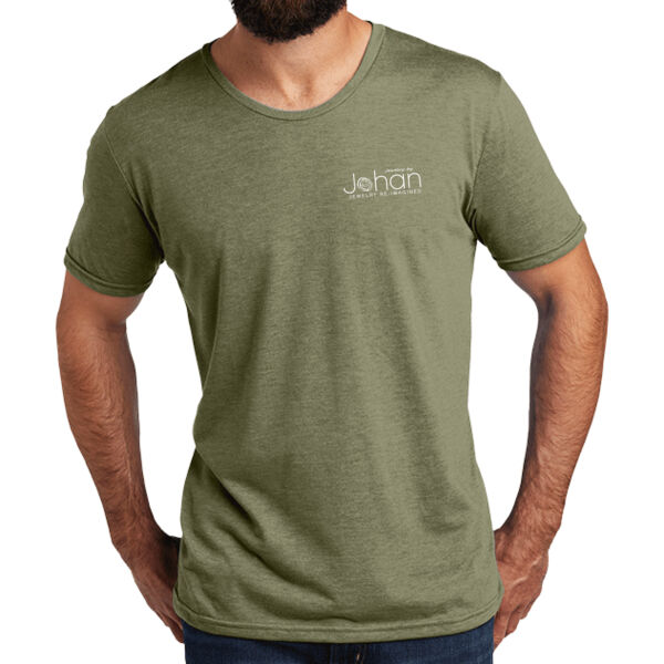 Allmade® Unisex Tri-Blend Tee - Screen Print Logo Thumbnail