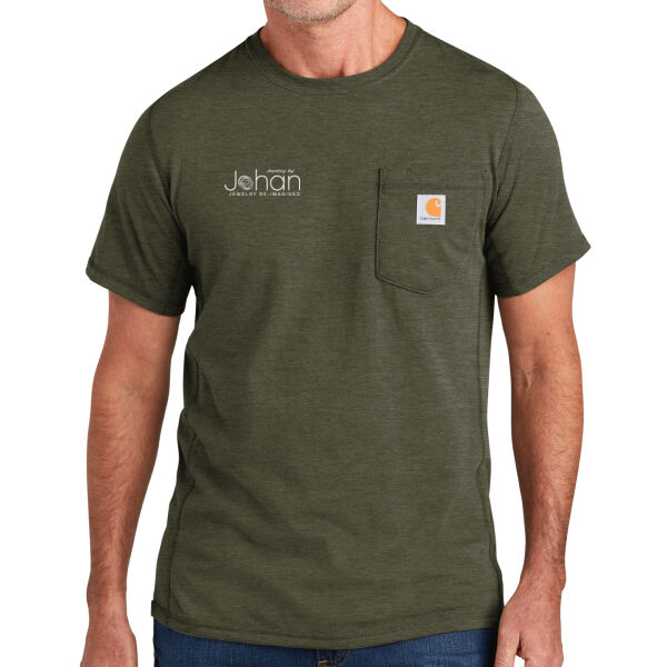 Carhartt Force® Short Sleeve Pocket T-Shirt - Screen Print Logo Thumbnail