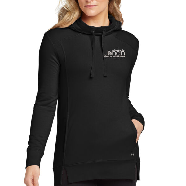 OGIO® Women's Luuma Pullover Fleece Hoodie - Embroidered Logo Thumbnail