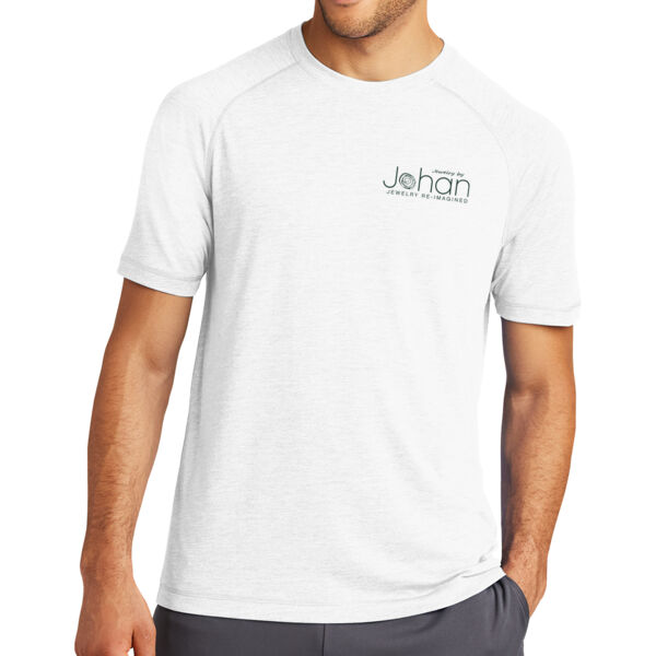 Sport-Tek® PosiCharge® Tri-Blend Wicking Raglan Tee - Screen Print Logo Thumbnail