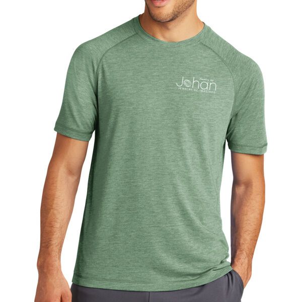 Sport-Tek® PosiCharge® Tri-Blend Wicking Raglan Tee - Screen Print Logo Thumbnail