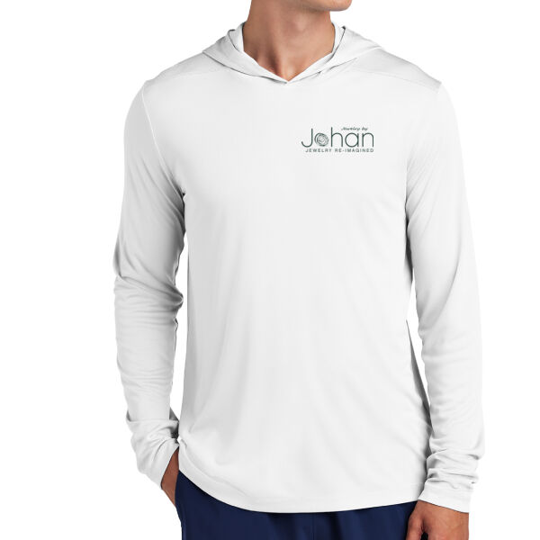 Sport-Tek® Posi-UV® Pro Long Sleeve Hoodie - Screen Print Logo Thumbnail