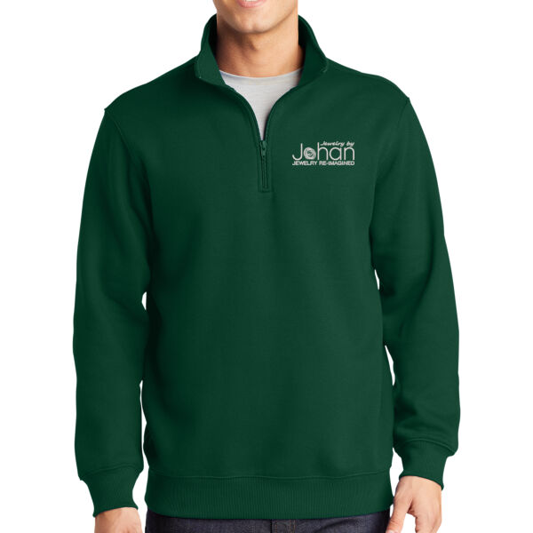 Sport-Tek® 1/4-Zip Sweatshirt - Embroidered Logo Thumbnail