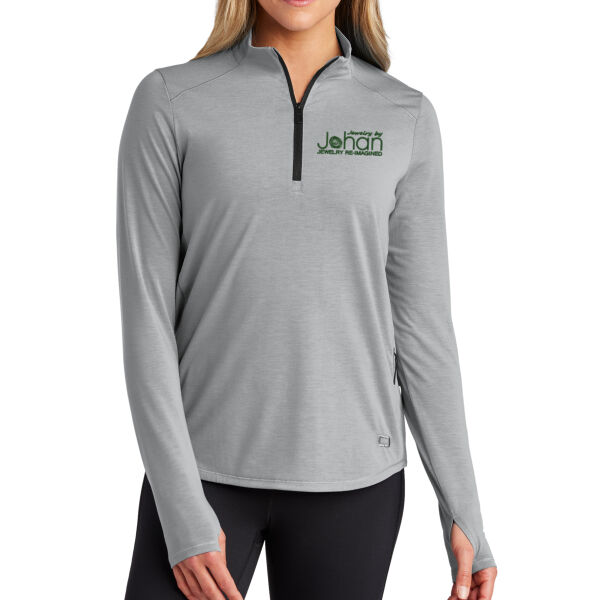 OGIO® Women's Motion 1/4-Zip - Embroidered Logo Thumbnail