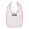 Infant Contrast Trim Premium Jersey Bib Thumbnail